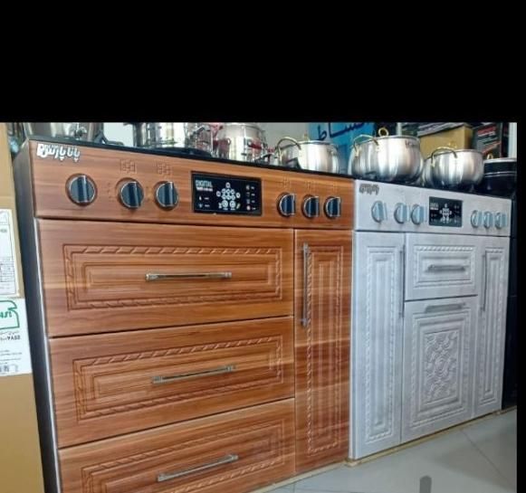 اجاق گاز فر طرح ،شیشه صفحه ای مدل80carasan|اجاق گاز و لوازم برقی پخت‌وپز|رشت, رشتیان|دیوار