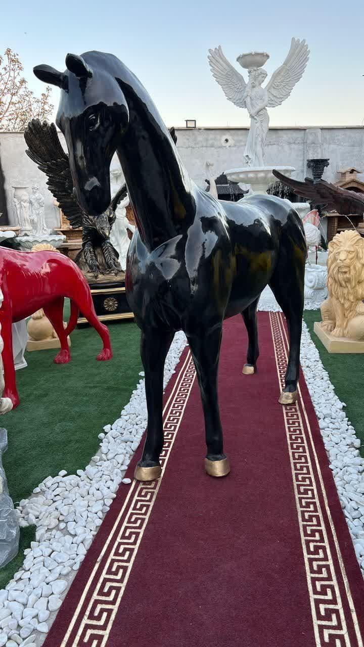 مجسمه حیوانات تندیس آبنما فرشته گلدان فایبر گلاس|مصالح و تجهیزات ساختمان|رشت, گلسار|دیوار