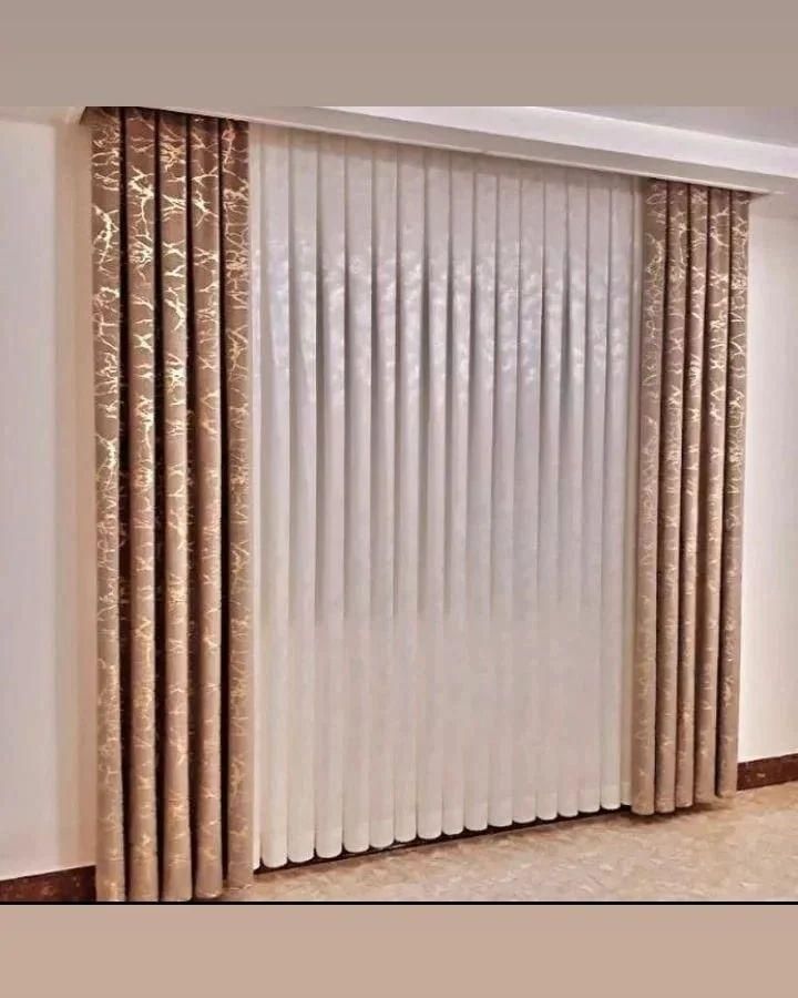 پرده حریر محو ترک|پرده، رانر، رومیزی|کرمانشاه, |دیوار