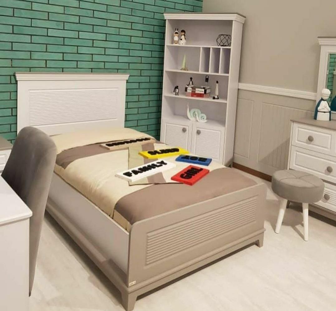 سرویس خواب تختخواب میز تحریر میز آرایش دراور|تخت و سرویس خواب|همدان, |دیوار