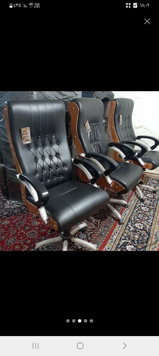 صندلی اداری مدیریت کارمندی|مبلمان اداری|قم, نیروگاه|دیوار