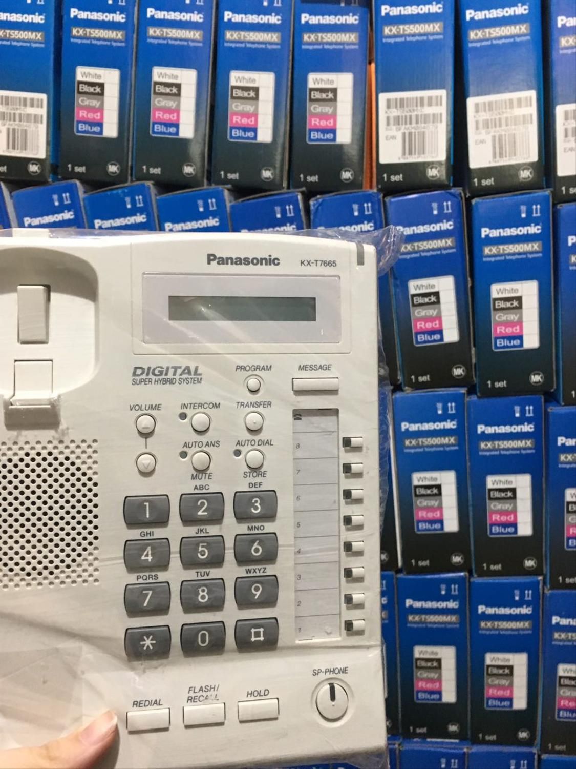 سانترال 7665 انالوگ S500 هیبرید گوشی|تلفن رومیزی|ساری, |دیوار