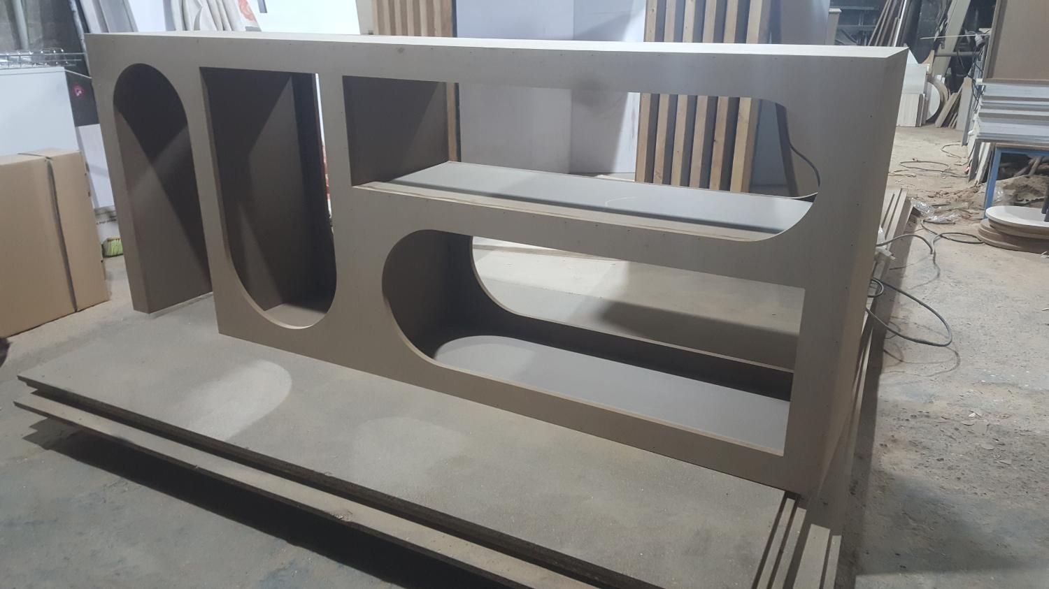 کنسول مدرن پینترستی همکاری جلومبلی|بوفه، ویترین، کنسول|لواسان, |دیوار