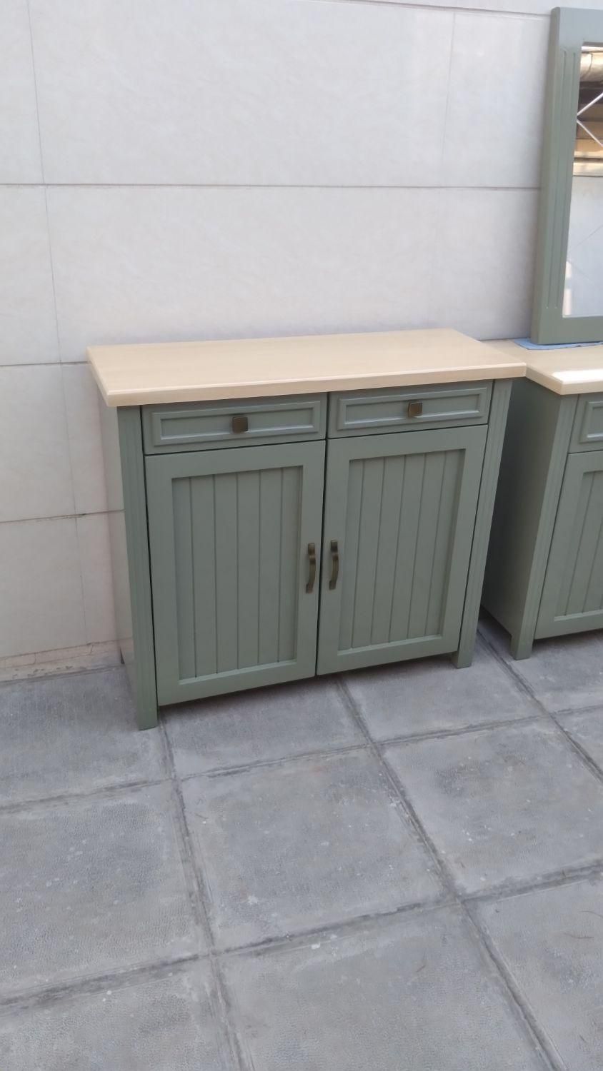 آینه و کنسول کشودار|بوفه، ویترین، کنسول|اسلامشهر, ده عباس|دیوار