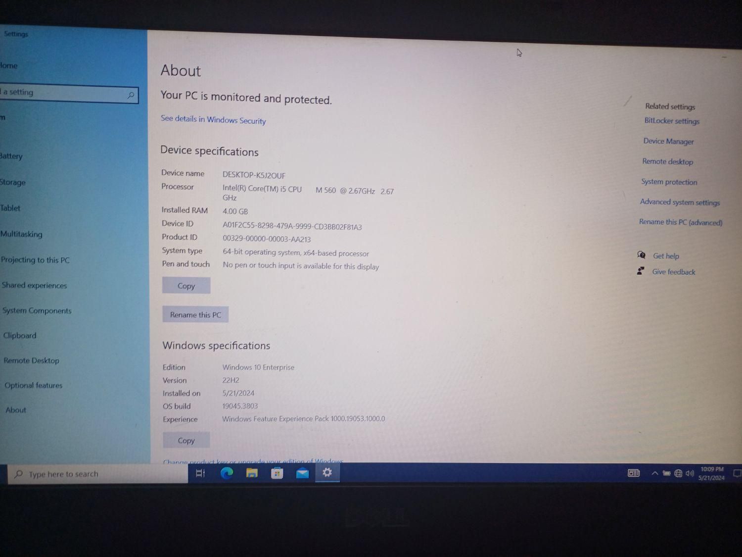 لپتاپ Dell مدل Latitude E6510|رایانه همراه|تهران, هروی|دیوار