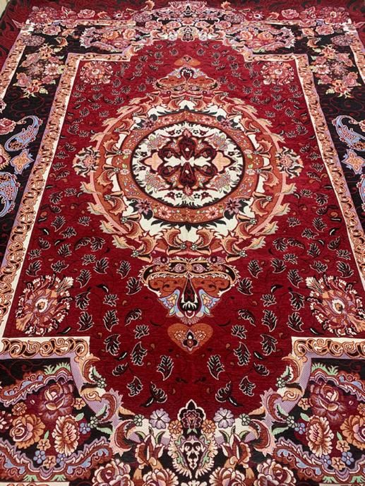 روفرشی مخمل دوشانل سنگین وزن طرح سلطان|روفرشی|آبادان, |دیوار