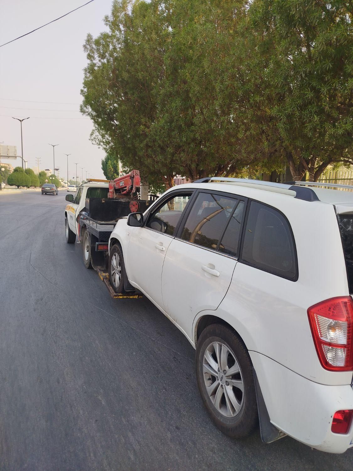 جرثقیل امداد خودرو یدکش چرخ گیر یدک کش|خدمات حمل و نقل|بندر گناوه, |دیوار