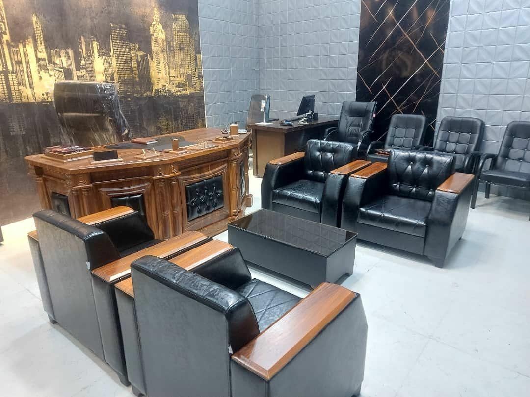 نیم ست / میز صندلی مبل رزلند|مبلمان اداری|رشت, پیرکلاچای|دیوار
