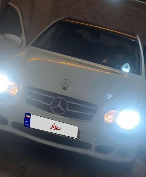 مرسدس بنز C240 مدل 2003 سفید صدفی فول آپشن|خودرو سواری و وانت|شاهدشهر, |دیوار