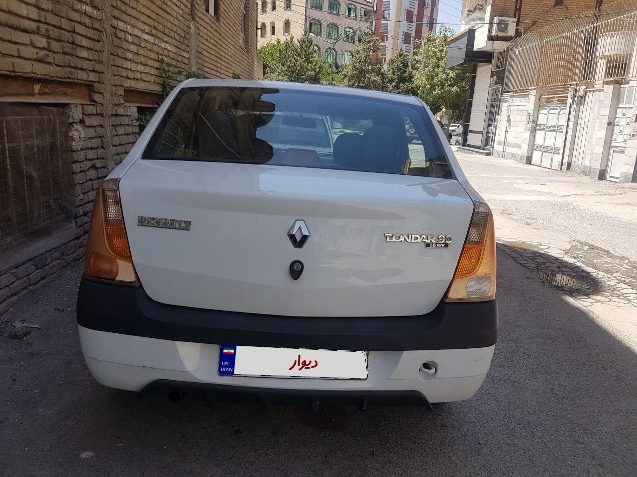 رنو تندر 90 (L90 لوگان) E2، مدل ۱۳۹۵|خودرو سواری و وانت|کرمانشاه, |دیوار