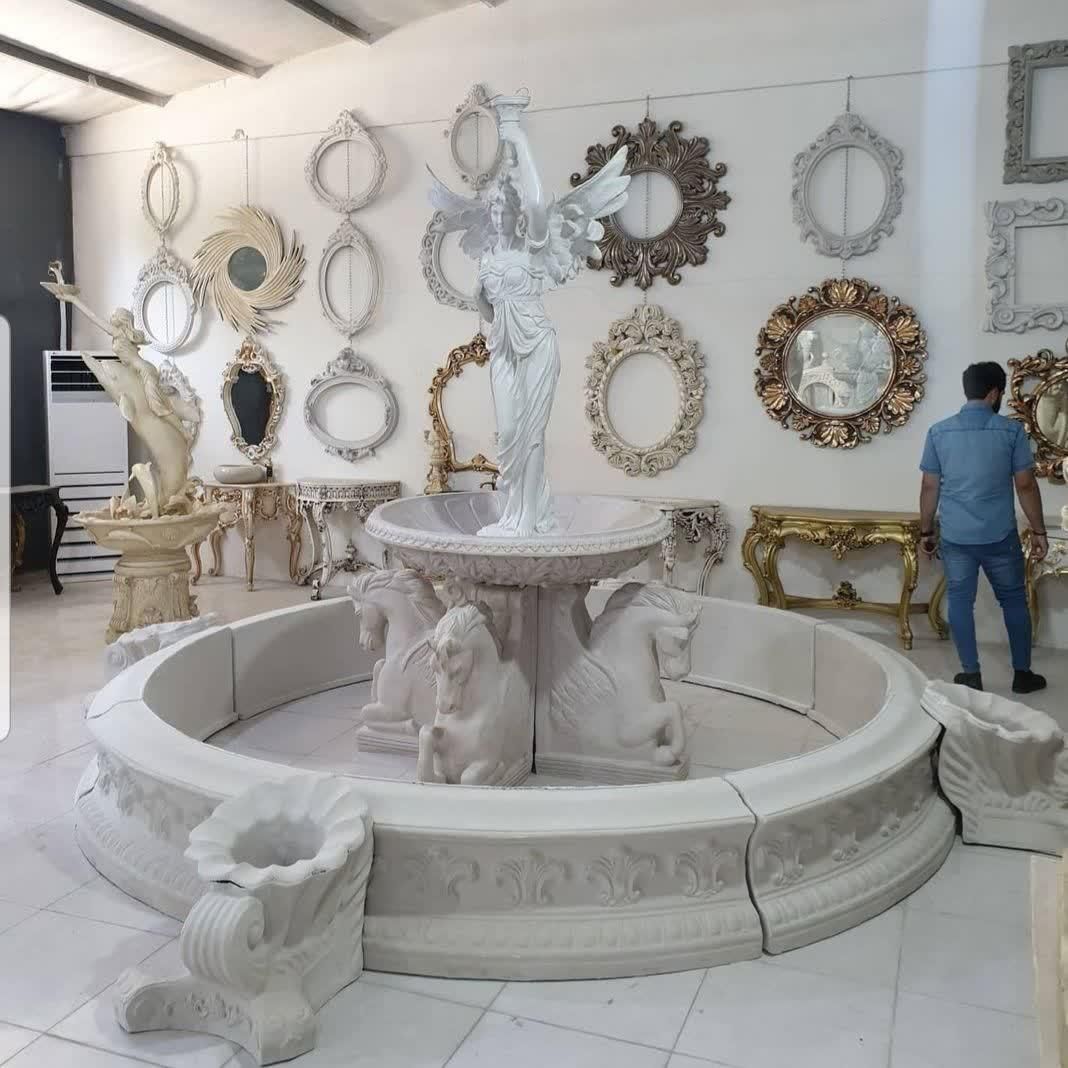 آبنما پاشوردار بتن گلاس مقاوم شیک سنگین مجلل|مصالح و تجهیزات ساختمان|تهران, شهرک دانشگاه|دیوار