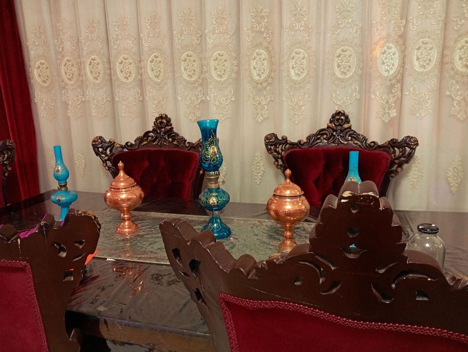 میز ناهار خوری 9نفره و  میز عسلی و میز وسط|میز و صندلی غذاخوری|تهران, خانی‌آباد|دیوار