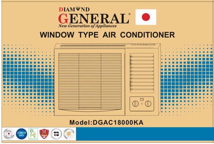 کولر گازی جنرال ژاپن|کولر گازی و فنکوئل|چابهار, |دیوار