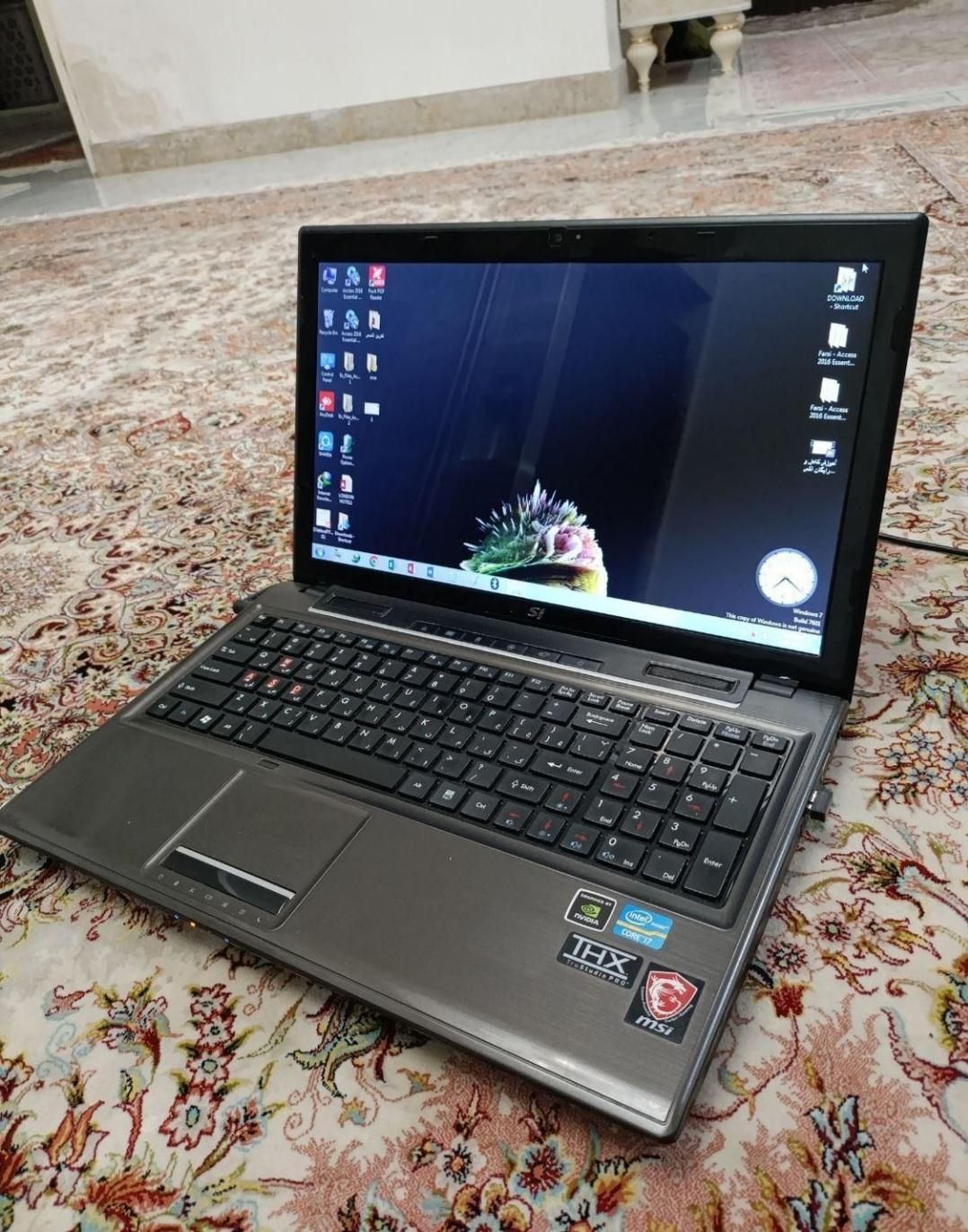 لپ تاپ core i7 msi|رایانه همراه|تهران, فلاح|دیوار