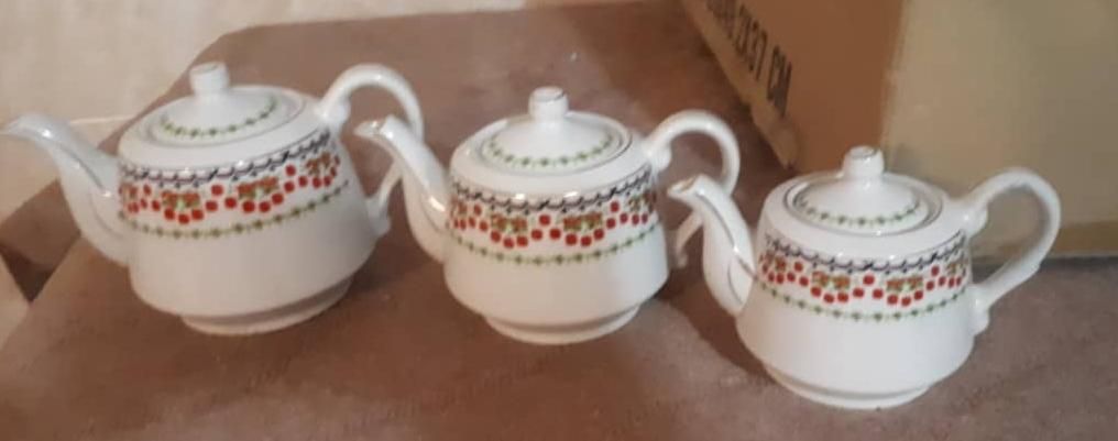 قوری سه تایی قدیمی ژاپنی|قوری، کتری، قهوه‌ساز دستی|یزد, |دیوار