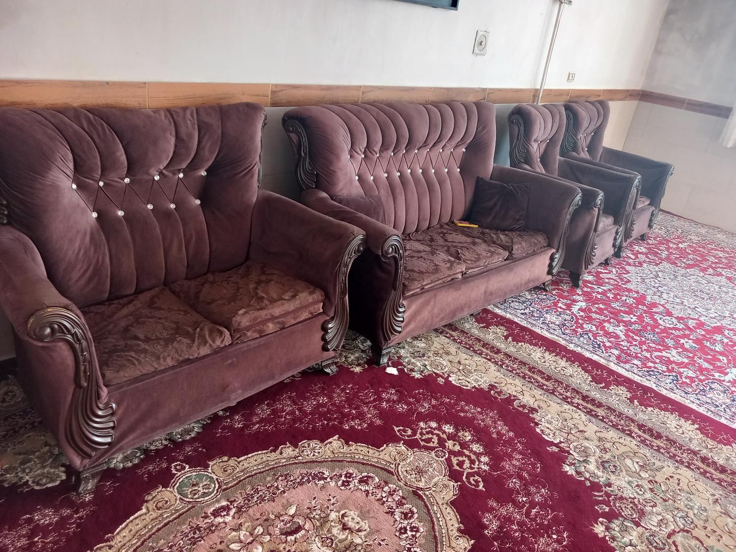 مبل و جلو مبلی|مبلمان خانگی و میز عسلی|قزوین, |دیوار