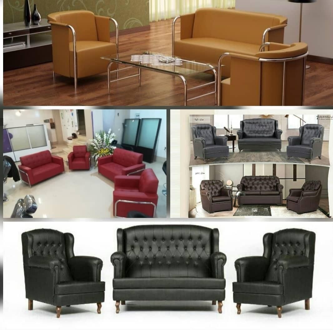 مبل نیمست اداری فوم مبلمان کلاسیک مدرن چرم چستر|مبلمان اداری|کرج, برغان|دیوار