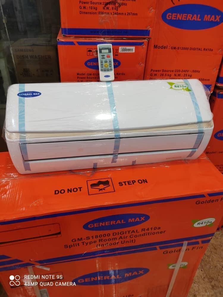 فروش اسپیلت(کولر گازی)اسپلیت جنرال مکس Gm-s12|کولر گازی و فن‌کوئل|شیراز, زرهی|دیوار