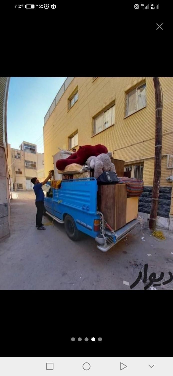 باربری وانت نیسان بارتلفنی اسباب کشی کارگراتوبار|خدمات حمل و نقل|شیراز, زرهی|دیوار