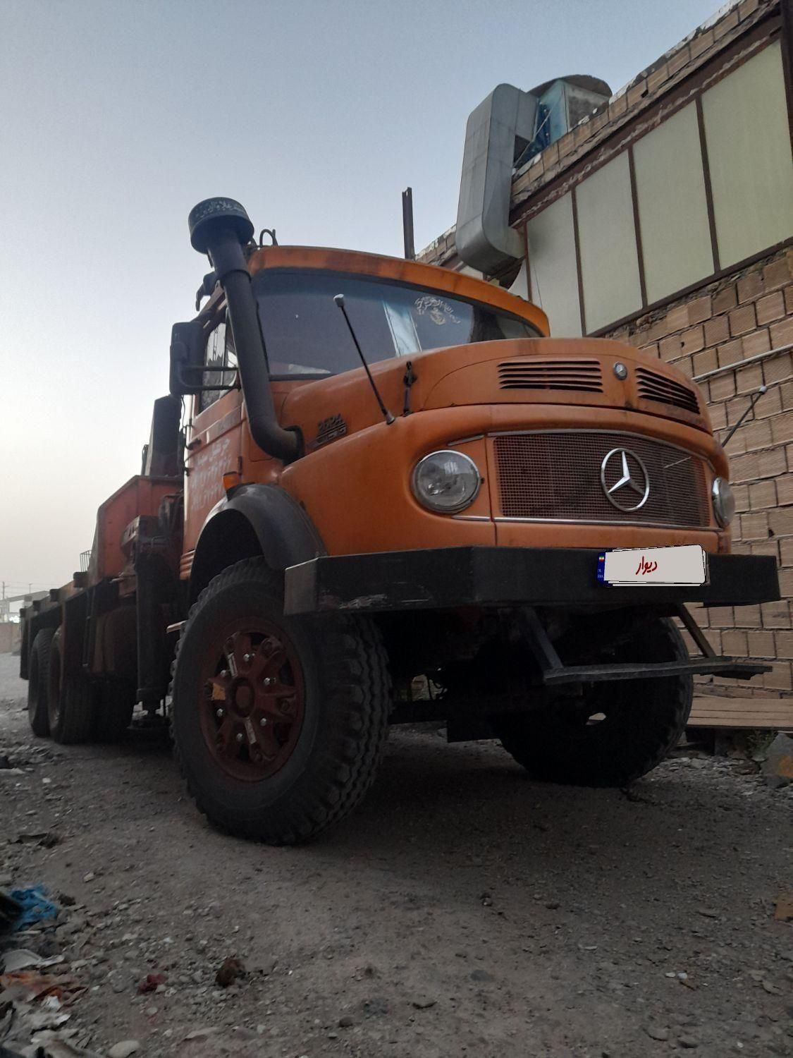 جرثقیل بنز ۱۰ تن|خودرو سنگین|تهران, نعمت‌آباد|دیوار