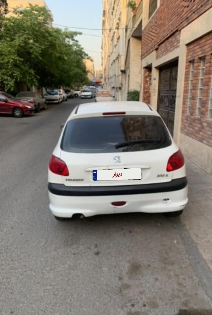 پژو 206 تیپ ۶، مدل ۱۳۸۴|خودرو سواری و وانت|تهران, ستارخان|دیوار