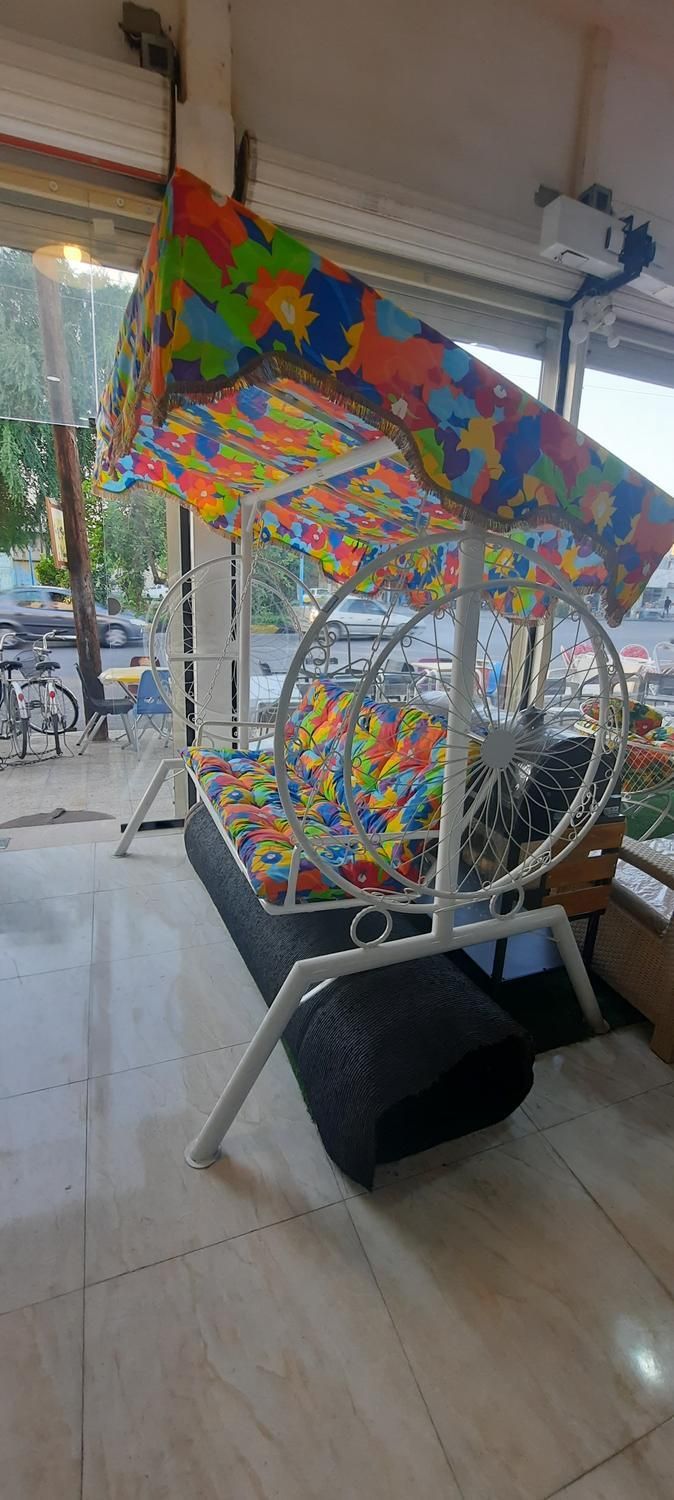 تاب فلزی باغ ضدآب،لوله مبلی سنگین،صندلی باغ،باغی|مبلمان خانگی و میز عسلی|دزفول, |دیوار