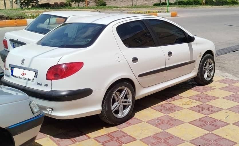 پژو 206 SD V8، مدل ۱۳۹۵|خودرو سواری و وانت|اردبیل, |دیوار