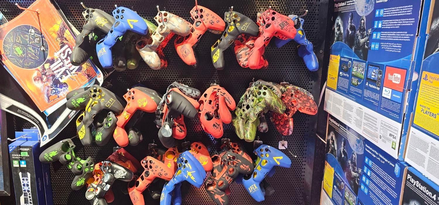 کیف جانبی ps5 ps4 xbox دسته تابلو نئون استند روکش|کنسول، بازی ویدئویی و آنلاین|مشهد, هفت تیر|دیوار
