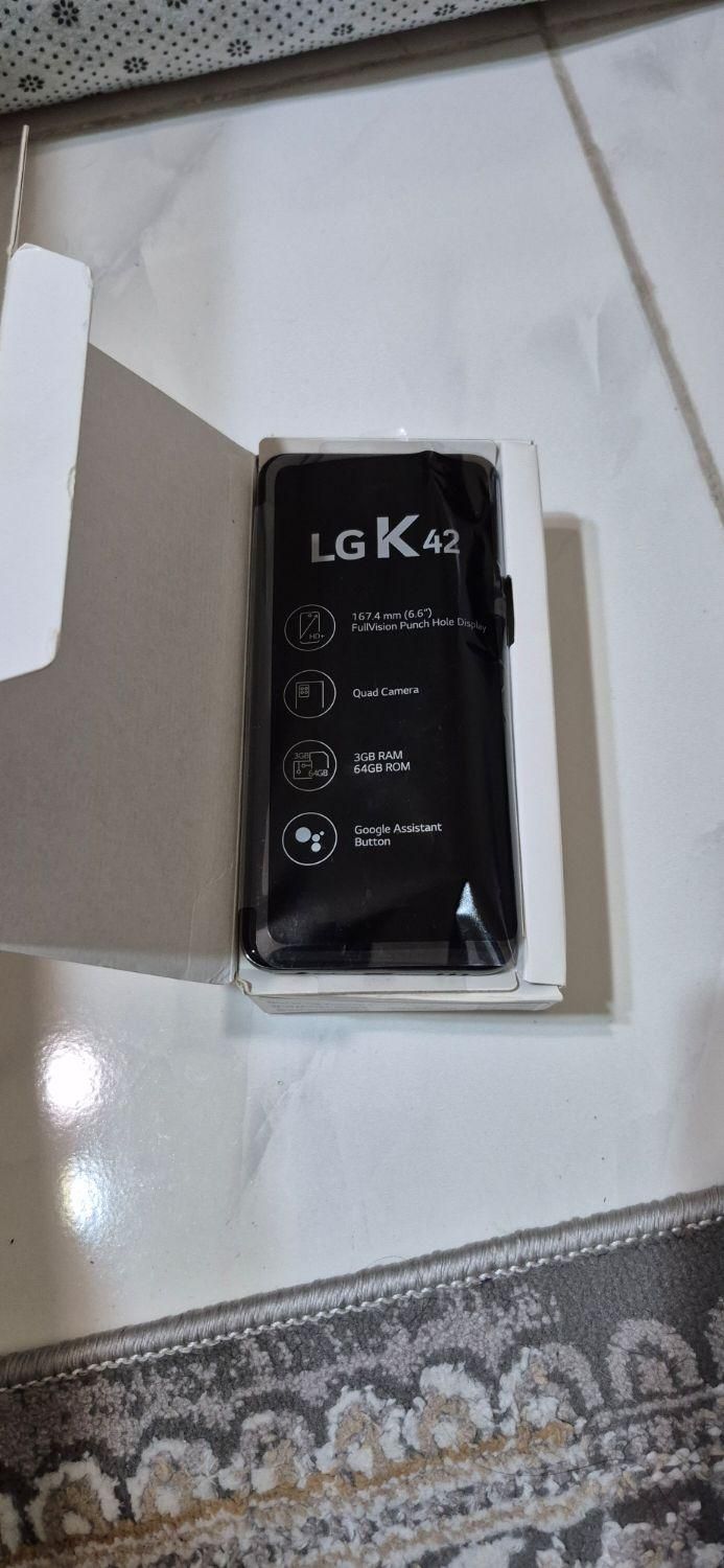 ال‌جی K42 ۶۴ گیگابایت|موبایل|تهران, منیریه|دیوار