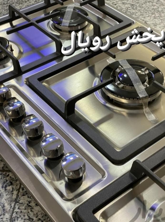 اجاق گازرومیزی استیل۵شعله رومیزی توکار صفحه ای بوش|اجاق گاز و لوازم برقی پخت‌وپز|تهران, حر|دیوار