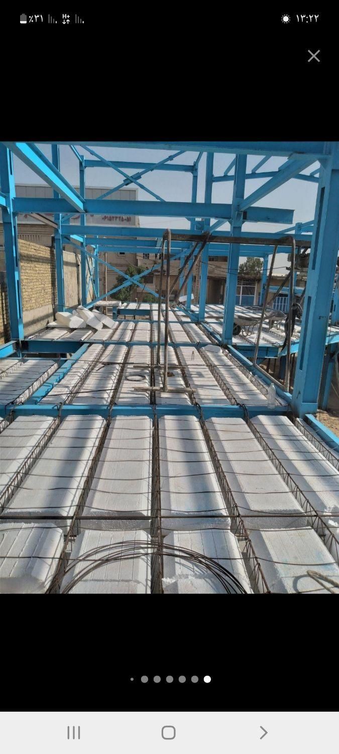 تیرچه بلوک فوم سید الماسی با اجرای کامل سقف|خدمات پیشه و مهارت|بندر ماهشهر, |دیوار