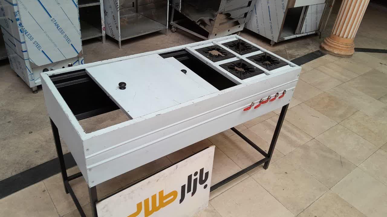 فر دیزی پز ۳۲ تایی بغل ۴ شعله اجاق صنعتی ساندویچی|کافیشاپ و رستوران|تهران, بیسیم|دیوار