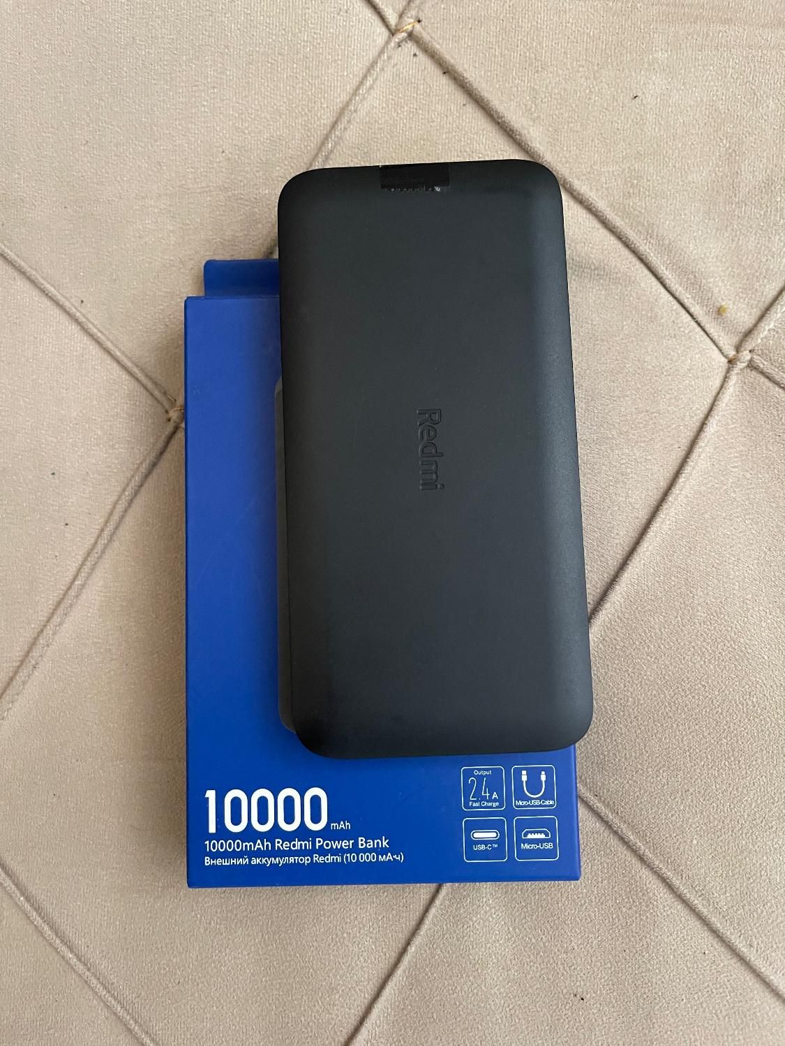 ‌پاوربانک شیائومی REDMI 10000|لوازم جانبی موبایل و تبلت|رشت, گلباغ نماز|دیوار