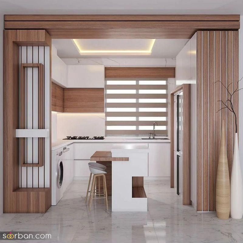 از طراحی تا اجرا کابینت آشپزخانه  مصنوعات چوبی|جاکفشی، کمد، دراور|پیشوا, |دیوار