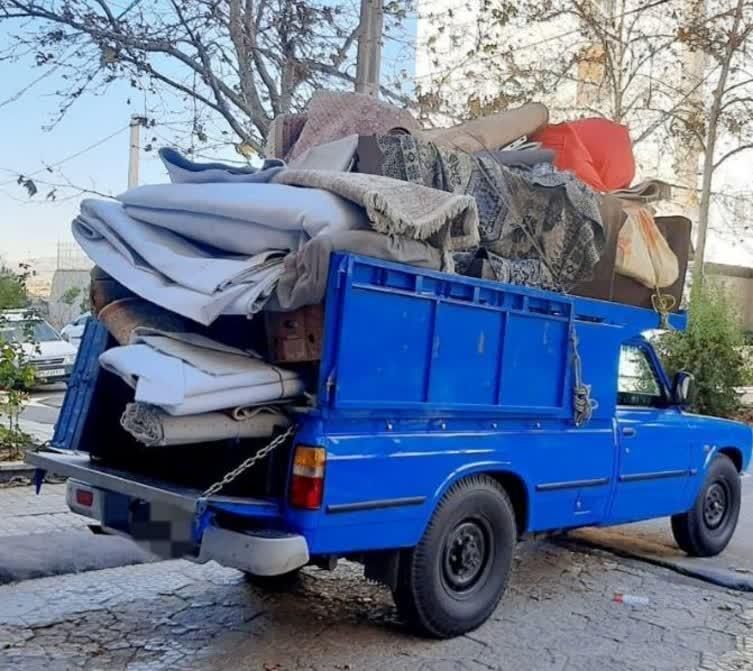 حمل اثاثیه منزل جهیزیه عروس با کارگر نیسان بار|خدمات حمل و نقل|قم, نیروگاه|دیوار