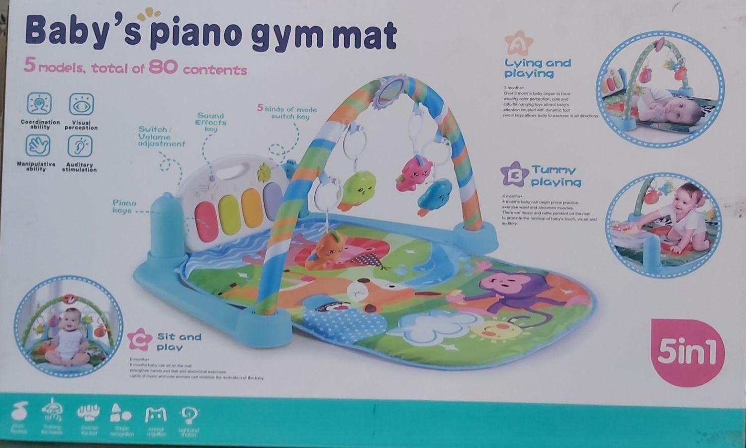 تشک بازی پیانو دار piano gym mat|اسباب و اثاث بچه|تهران, شهرک شریعتی|دیوار