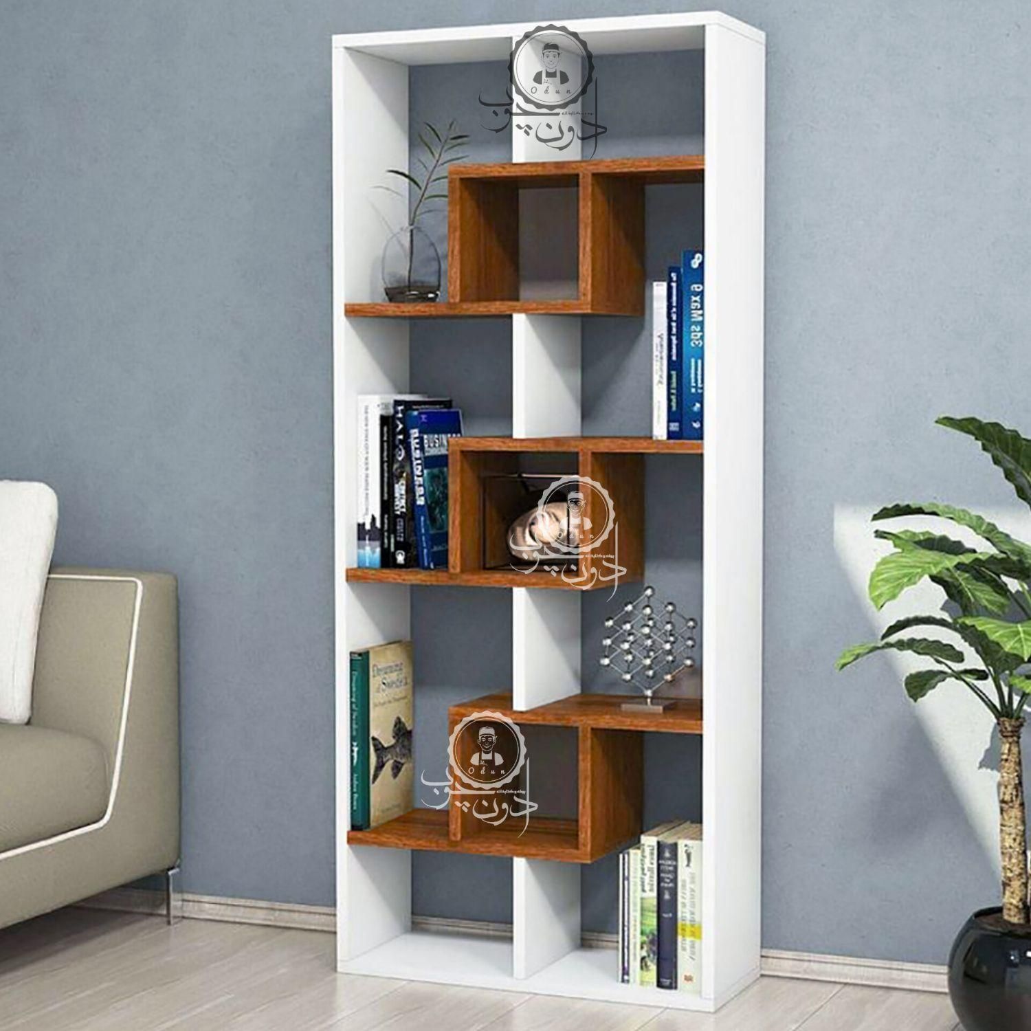قفسه کتاب و کتابخانه مدل رادین دو|کتابخانه، شلف، قفسه‌های دیواری|تبریز, |دیوار