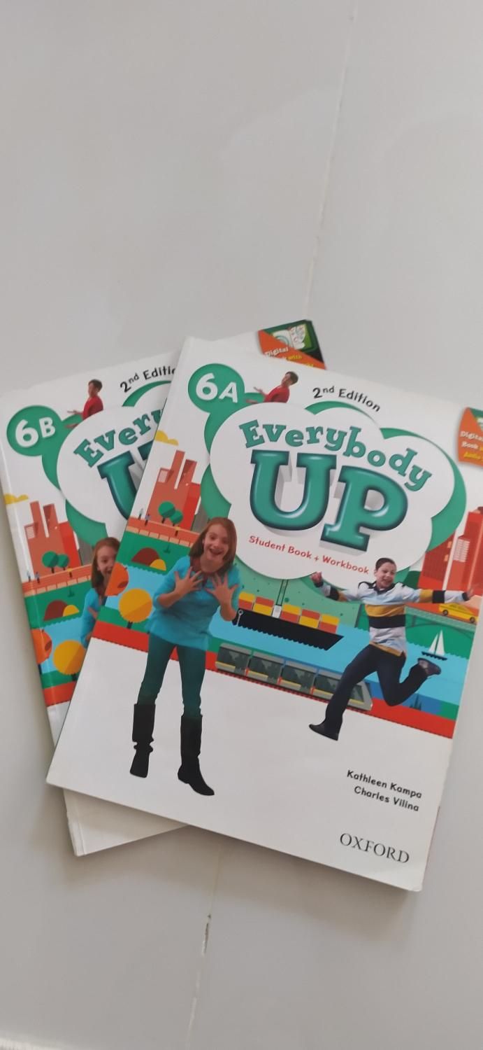 کتاب موسسه ی گویش everybody up|کتاب و مجله آموزشی|اصفهان, پارک مشتاق|دیوار