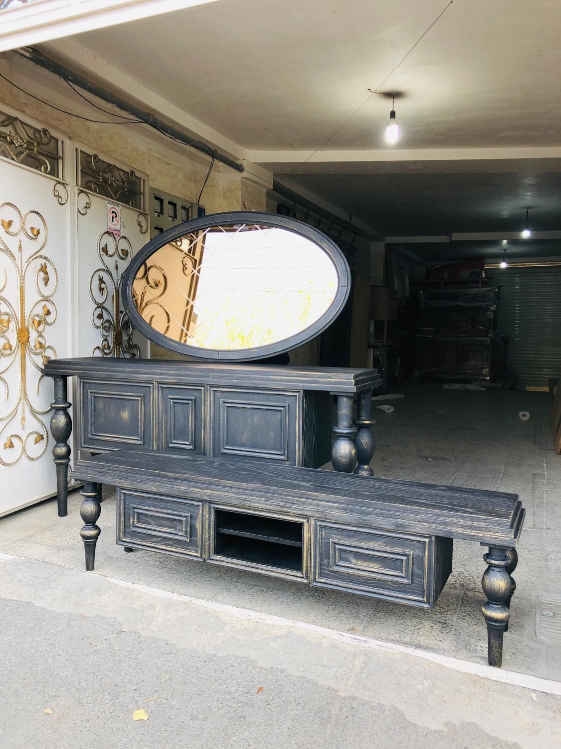 آینه و کنسول و میز تی وی الیزا|بوفه، ویترین، کنسول|تهران, شهید رجایی|دیوار