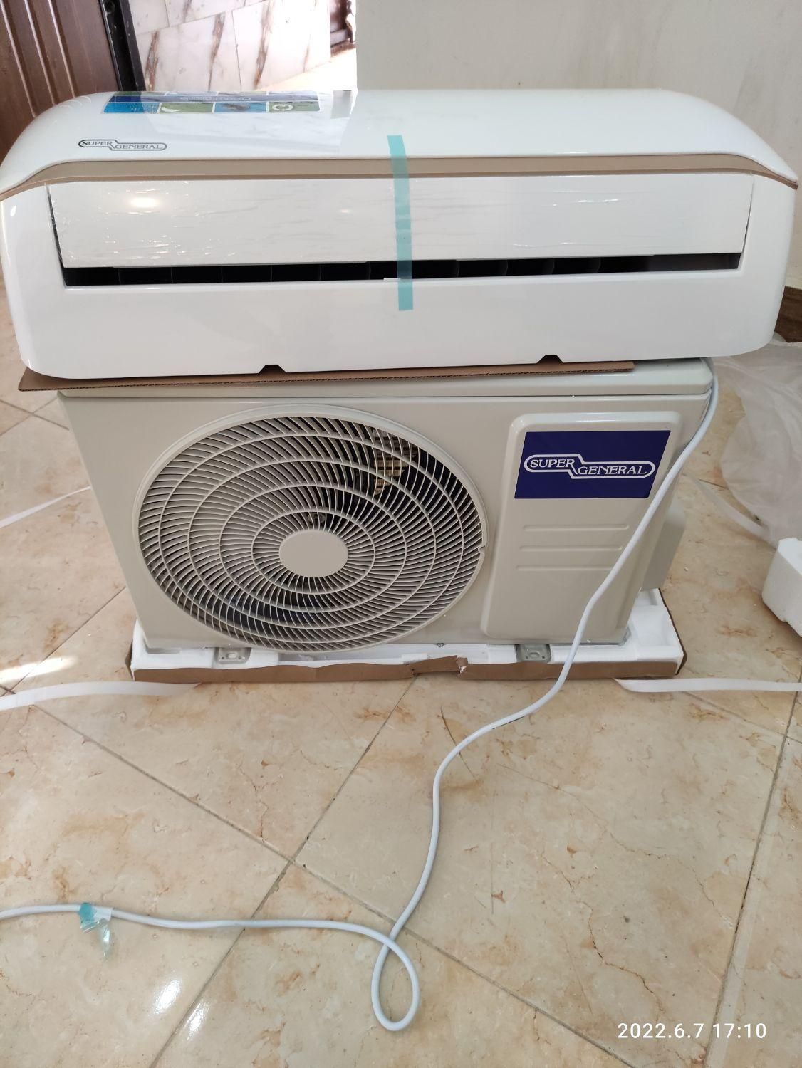 کولر گازی 12هزار سوپر جنرال SUPERGNRAL ASGS12UNWA|کولر گازی و فن‌کوئل|آبادان, |دیوار