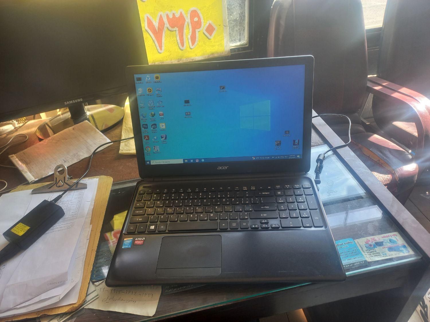 لپ‌تاپ Acer با رم ارتقاء یافته گرافیک مجزا|رایانه همراه|کرج, پیشاهنگی|دیوار