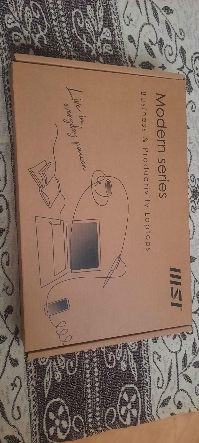 لپ تاپ MSI مدل i5 Gen12 رم 16 هارد 1TB|رایانه همراه|تهران, پاسداران|دیوار