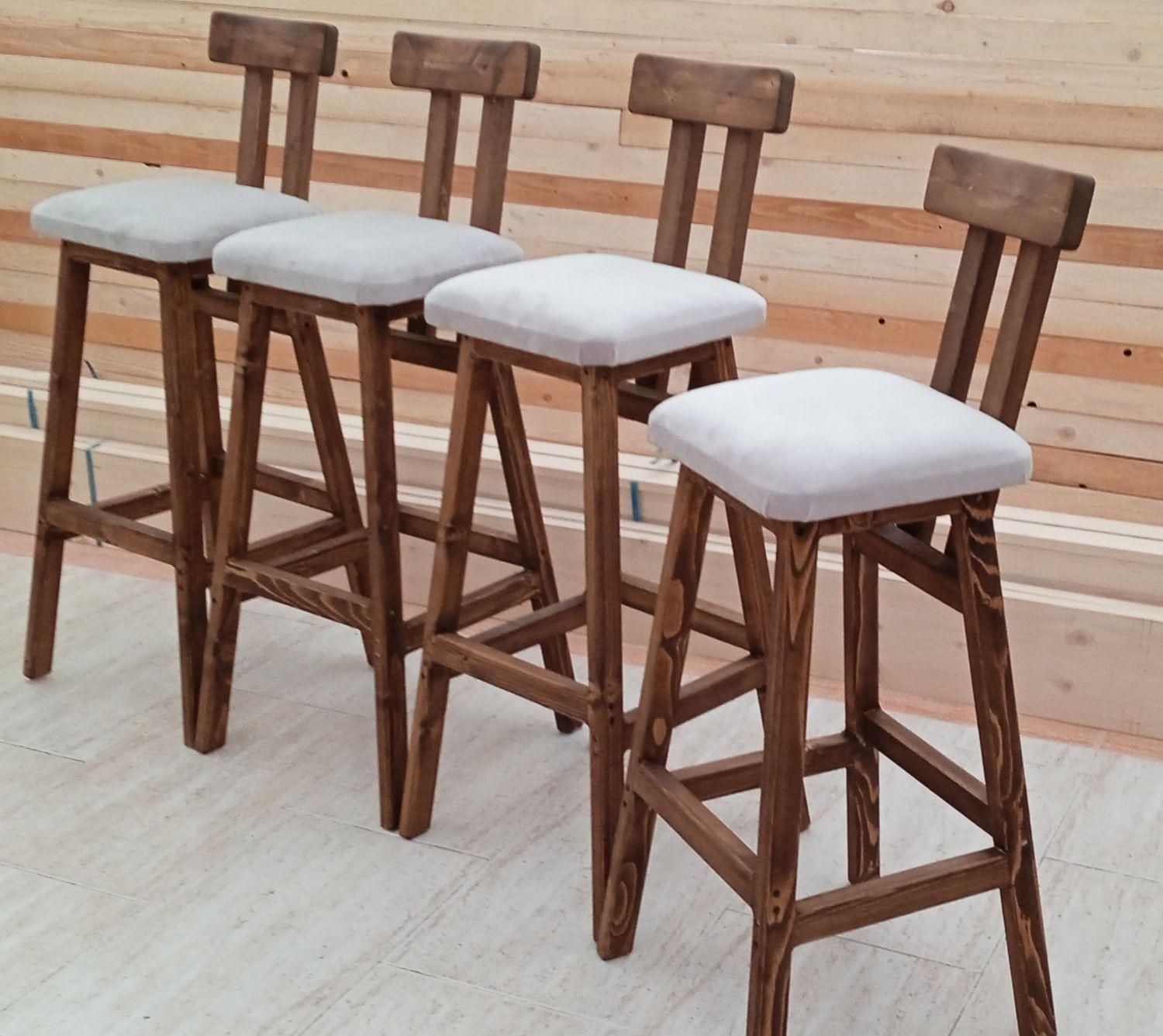 صندلی اپن چوبی مدل کاج|صندلی و نیمکت|مشهد, رده|دیوار