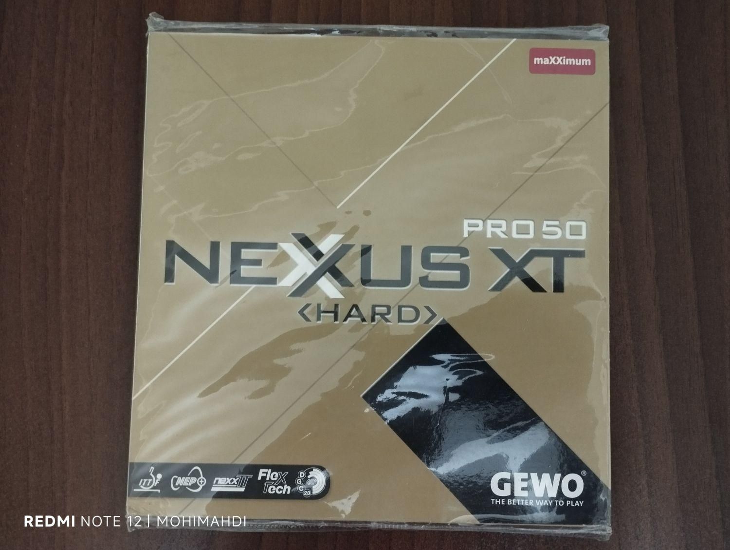 رویه راکت پینگ پنگ  Gewo Nexus XT Pro 50|ورزش‌های توپی|تهران, شمشیری|دیوار