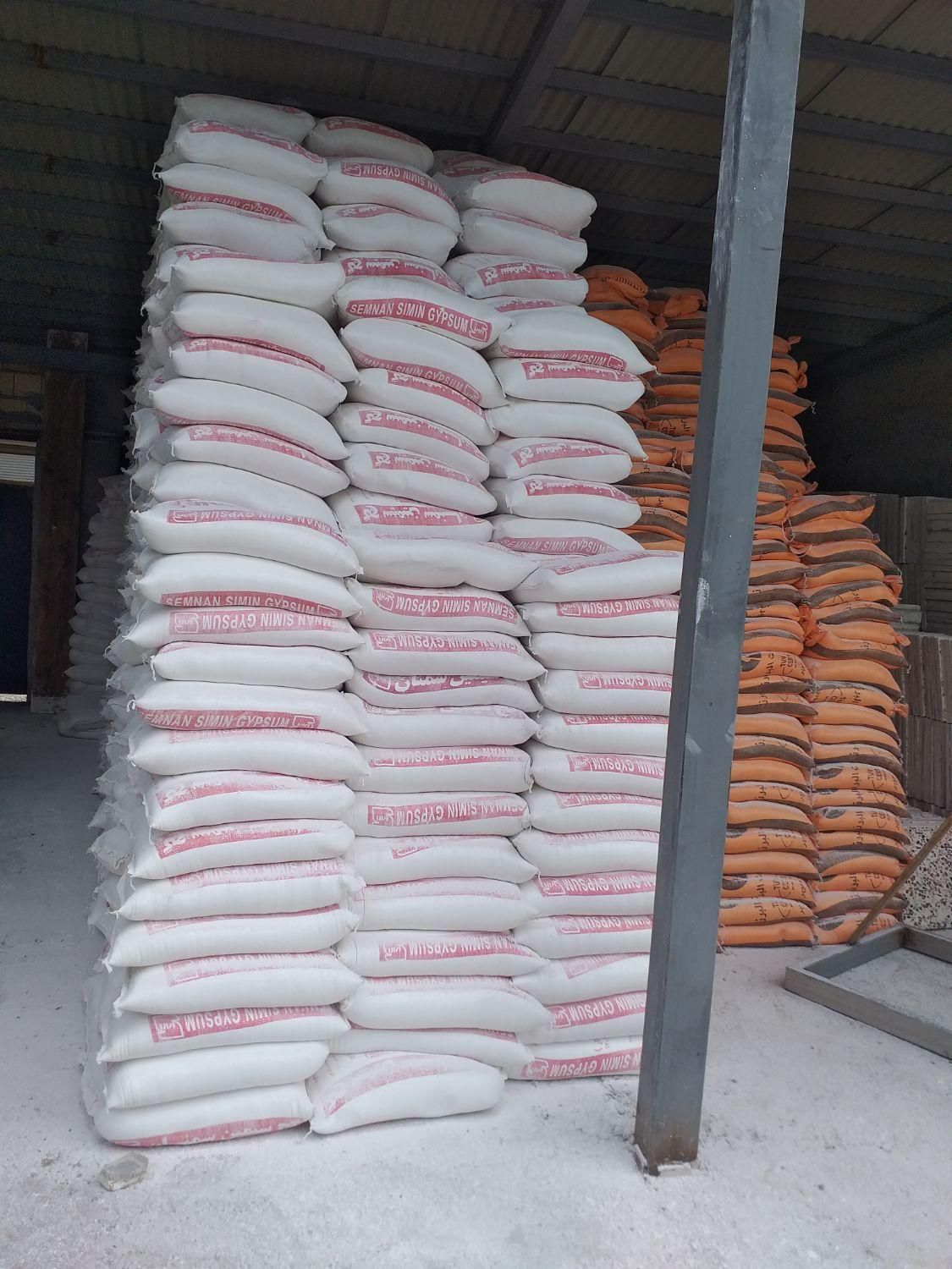 فروش عمده گچ سیمین سمنان رشت|مصالح و تجهیزات ساختمان|رشت, بیجارپس|دیوار