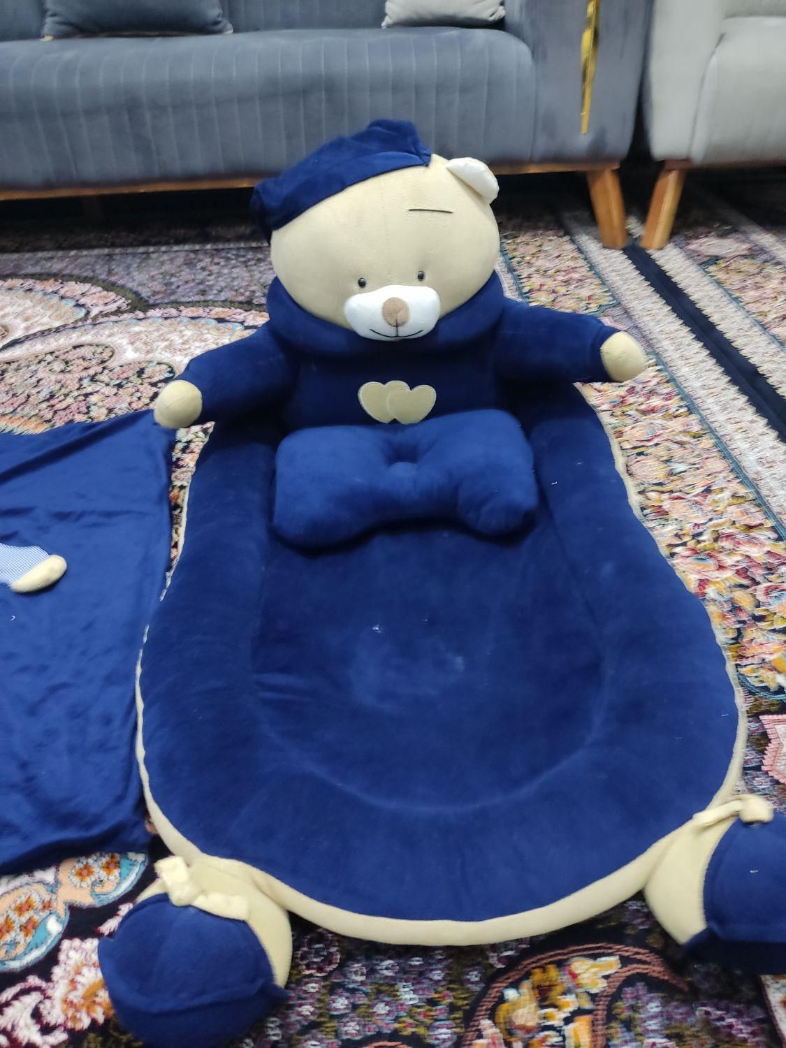 سرویس خواب سه تکه ای خرسی نوزاد|اسباب و اثاث بچه|یاسوج, |دیوار