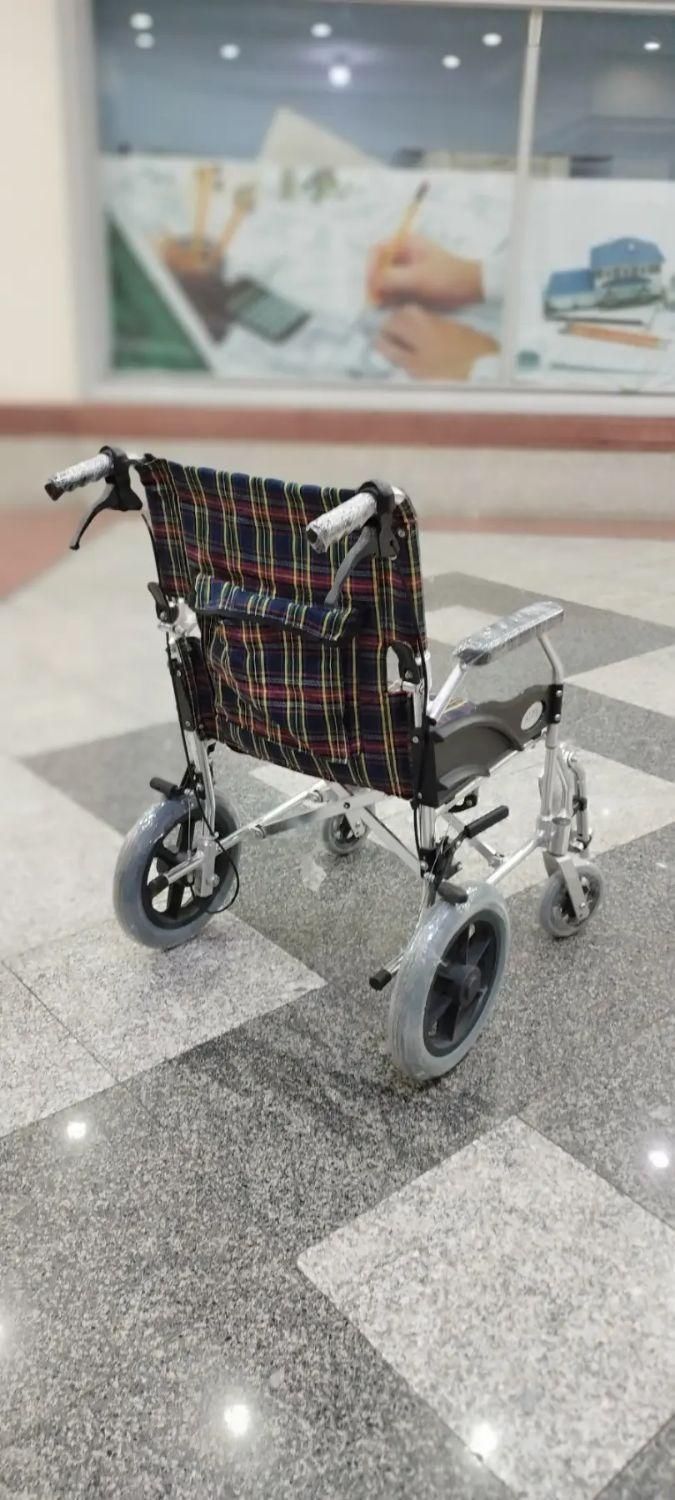 ویلچر حمل بیمار سفری چرخ کوچک آاومینیومی اکبند|آرایشی، بهداشتی، درمانی|تهران, فردوس|دیوار