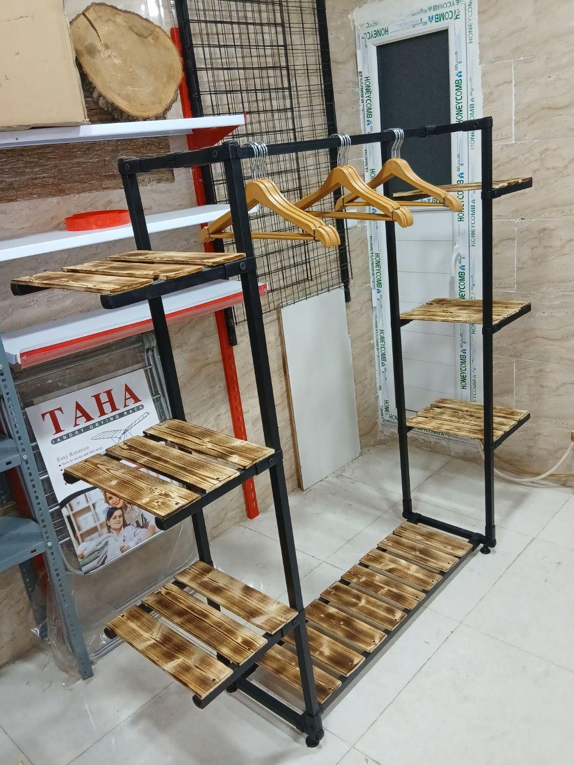 رگال مدل پروانه ای تکنوفلز|بندرخت و رخت‌آویز|رشت, کوی حسینی|دیوار