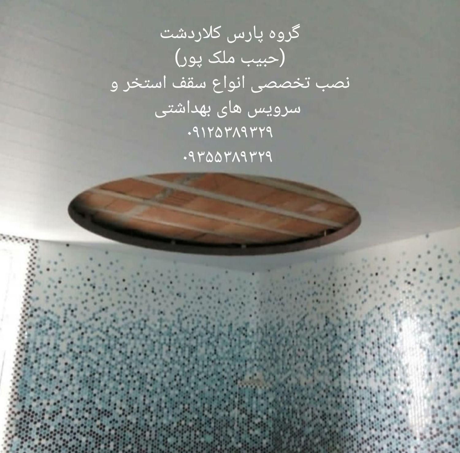 نصاب سقف کاذب سرویس بهداشتی و استخر (حبیب ملک پور)|خدمات پیشه و مهارت|کلاردشت, |دیوار