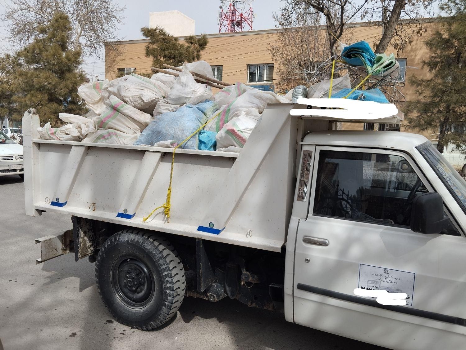 حمل نخاله ماسه ومصالح بانیسان کمپرسی اتاق بزرگ|خدمات حمل و نقل|همدان, |دیوار